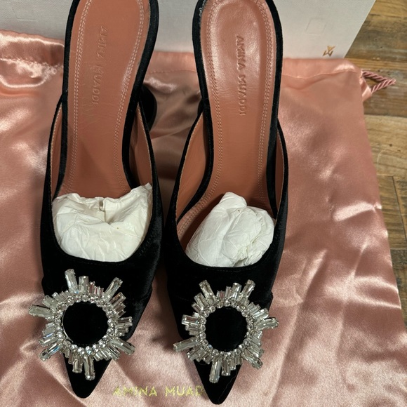 Amina Muaddi Begum Mules - Picture 1 of 6